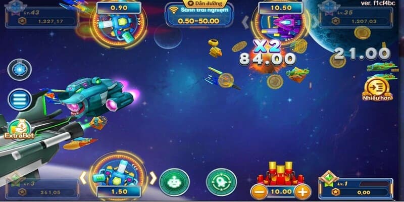 Bắn cá vũ trụ được game thủ rất yêu thích