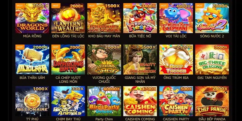 Kho game Nổ hũ tại sảnh JILI đã chinh phục cả những bet thủ khó tính nhất