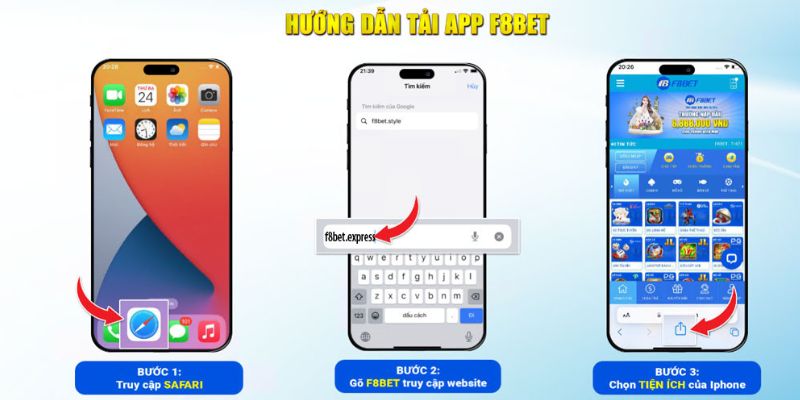 Chi tiết 2 cách tải app F8bet cực đơn giản cho người chơi cá cược