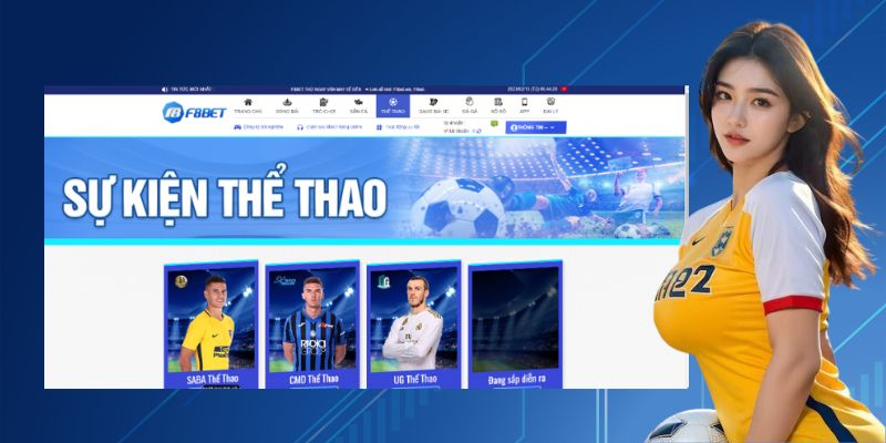 Cách thức tham gia vào mục thể thao F8BET tại nhà cái